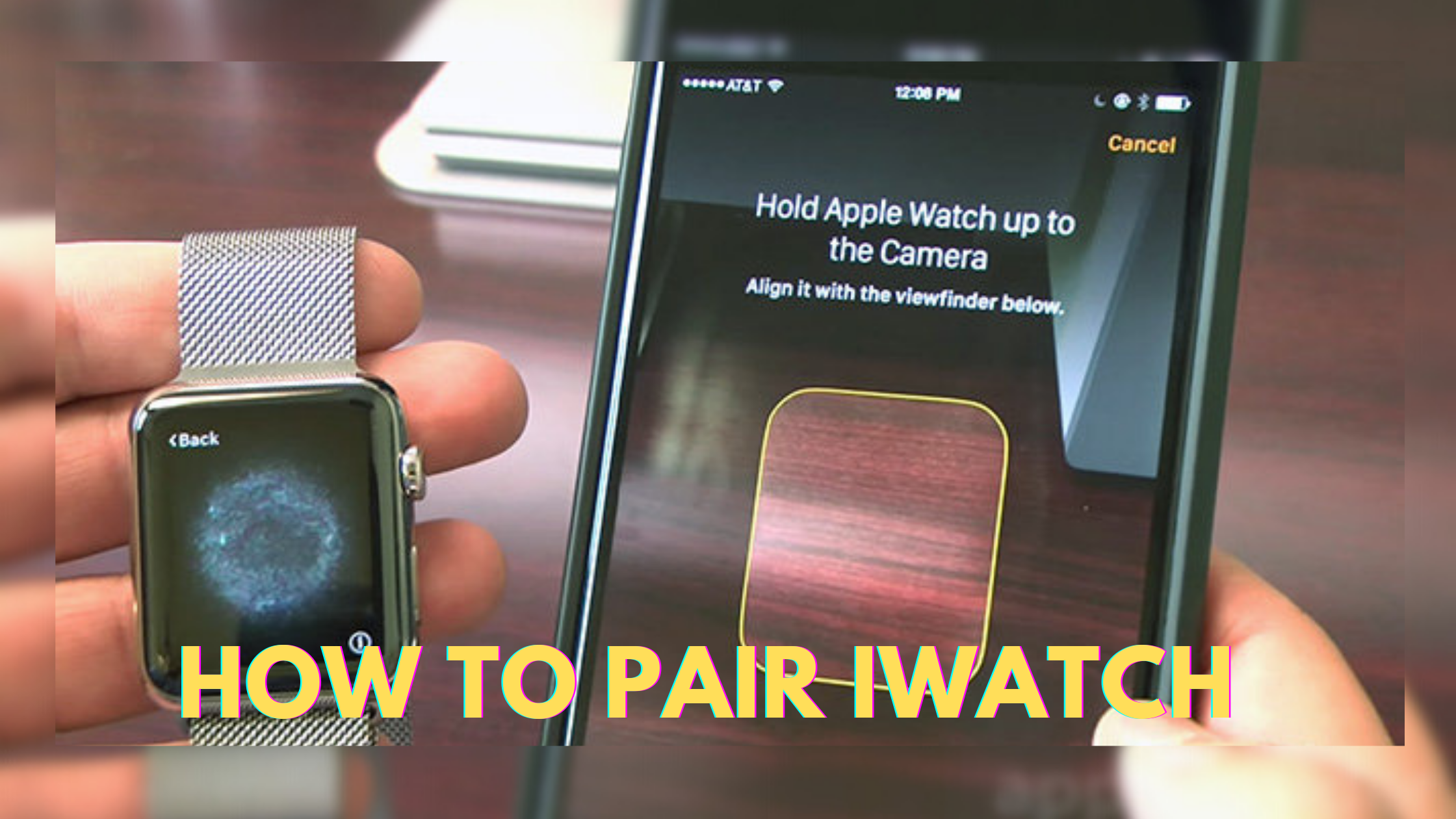 Apple watch pairing