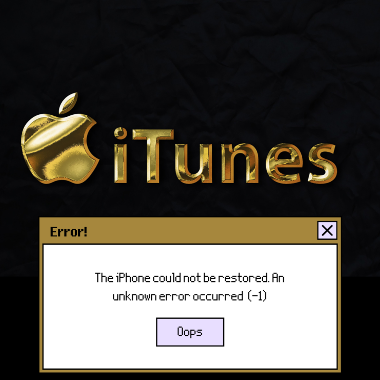 How to Fix iTunes Error